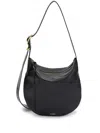 Jil Sander Small Moon Shoulder Bag In Black