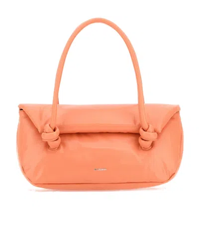 Jil Sander Small Padded Shoulder Bag In Pink