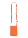 Jil Sander Tangle Small Leather Crossbody Bag