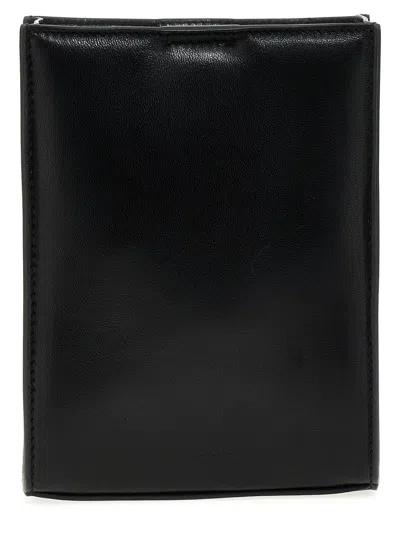 Jil Sander Small Padded Tangle Bag In Black