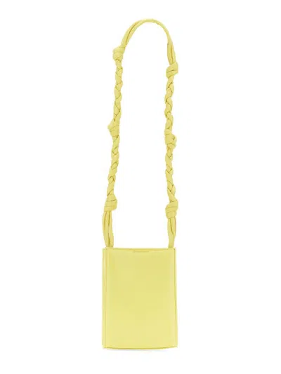 Jil Sander Small Padded Tangle Bag In Yellow