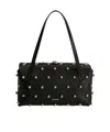 Jil Sander Small-sized Leather Shoulder Bag In Black