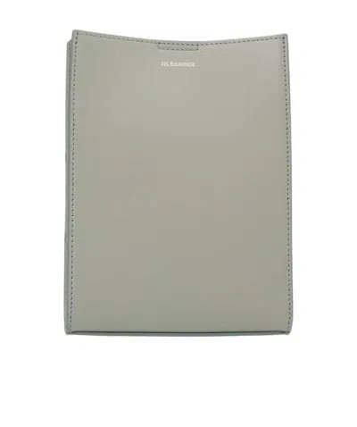 Jil Sander Small Tangle Crossbody Bag In Beige