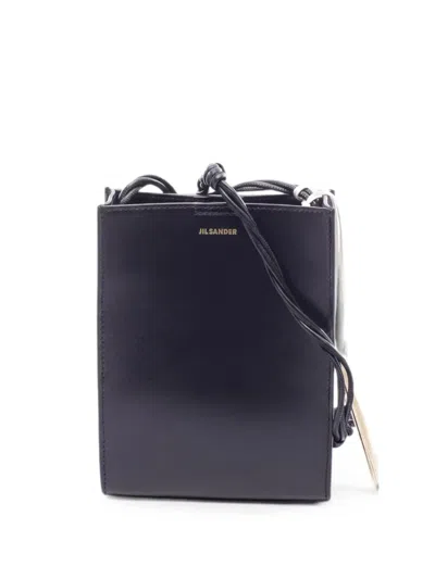 Pre-owned Jil Sander Small Tangle Shoulder Bag In Black