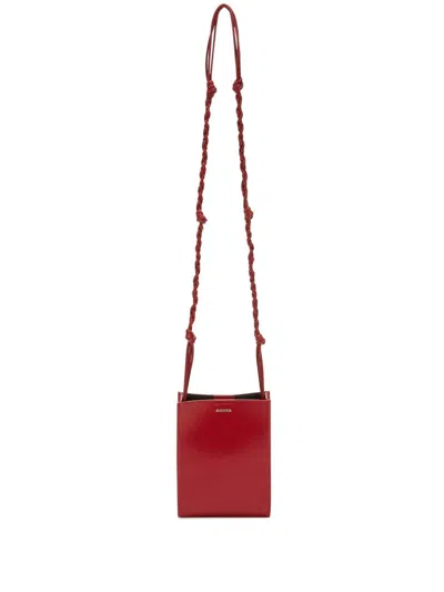 Jil Sander Small Tangle Shoulder Bag In Rot