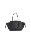 Jil Sander Black Voyage Small Handbag In Black