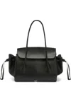 Jil Sander Small Voyage Shoulder Bag In Black
