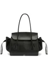 Jil Sander Small Voyage Shoulder Bag In Black