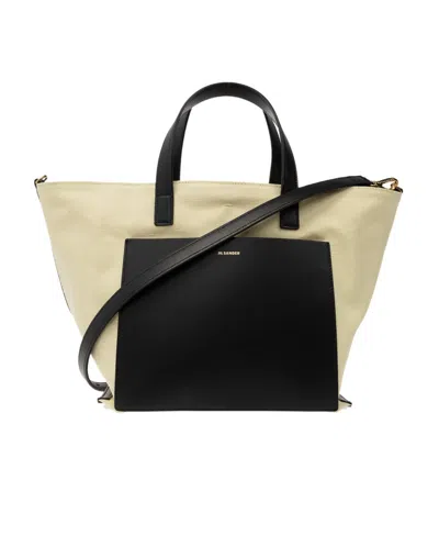 JIL SANDER JIL SANDER WANDER SQUARE ZIPPED TOP HANDLE BAG