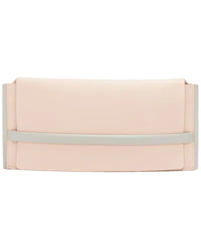 Pre-owned Jil Sander Smooth Leather Loop Through Envelope Long Clutch Bag (authentic Pre-loved)
