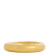 Jil Sander Smooth Ring In Yellow