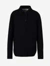 Jil Sander Single-breasted Cashmere Short Coat In Shirt Design