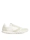 Jil Sander Moon Sneakers In Nylon And Suede Cream In Neutral