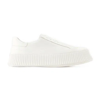 Jil Sander Sneakers In White