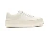 Jil Sander Off-white Platform Sneakers In 107 Natural