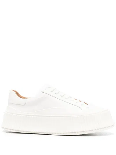 Jil Sander Sneakers In Beige