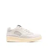 Jil Sander Grey Canvas And Rubber Sneakers In Grey