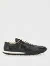 Jil Sander Black Leather Sneakers