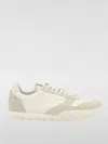 Jil Sander Women White Leather And Suede Moon Sneakers In Cream