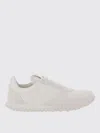 Jil Sander Satin-effect Nylon Sneakers With Suede Trim And Rubber Sole In Neutral