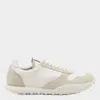Jil Sander White And Beige Sneakers In Vapour