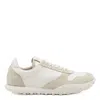 Jil Sander Moon Sneakers In Nylon And Suede Cream In Neutral