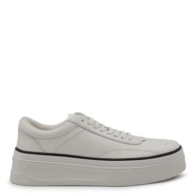 Jil Sander Leather Sneakers For Everyday In Multi