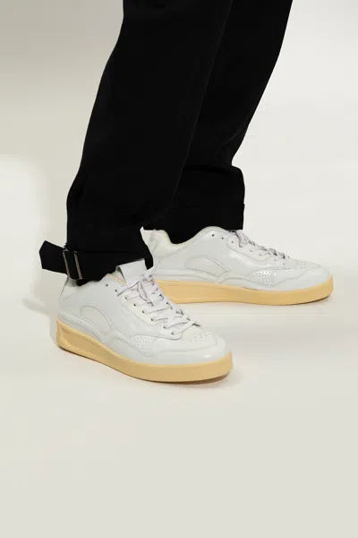 Jil Sander Sneakers With Logo In White