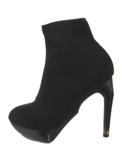 Pre-owned Jil Sander Sock Boots In Black