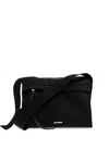 Jil Sander Soft Messenger Medium Bag In Black