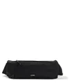 Jil Sander Logo Belt Bag In Black