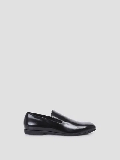 Jil Sander Sophisticated Leather Loafer In Purple