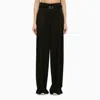 Jil Sander Tailored Trousers Pants Black In Beige