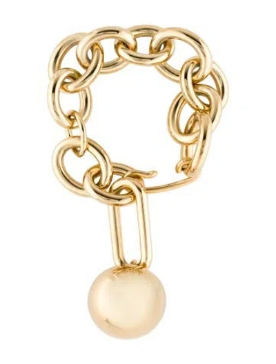Pre-owned Jil Sander Sphere Charm Link Bracelet, 6" In Multi