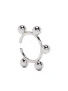 Jil Sander Sphere-embellished Ear Cuff In Metallic