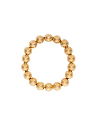 Jil Sander Sphere Gold-tone Bracelet In Yellow