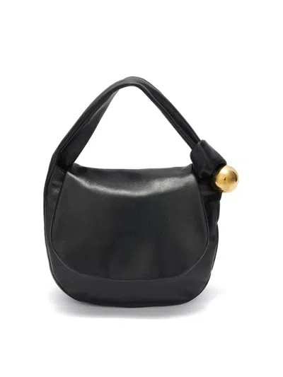 Jil Sander Sphere Shoulder In Black