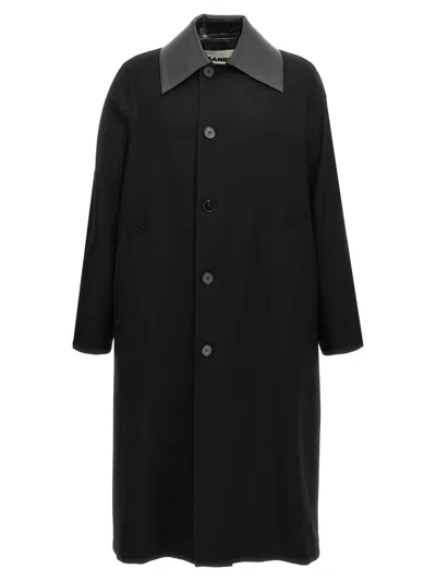 Jil Sander 'sport 67' Coat In Black