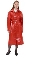 Jil Sander Belted Coated-linen Trench Coat