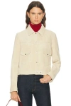 Jil Sander Long Sleeve Jacket In Neutral