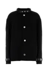 Jil Sander Cappotto In Cashmere Nero  Donna