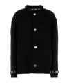 Jil Sander Cappotto In Cashmere Nero  Donna In Black