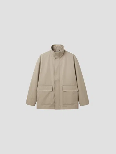 Jil Sander Sport Jacket In Canvas Beige