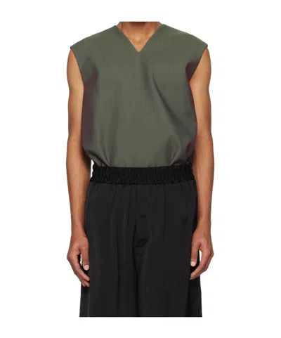 Jil Sander Sport Vest In Black