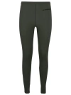 Jil Sander Leggings With Printed Logo In Black