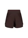 Jil Sander Sports Shorts In Brown