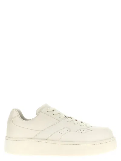 Jil Sander White Sporty Sneakers
