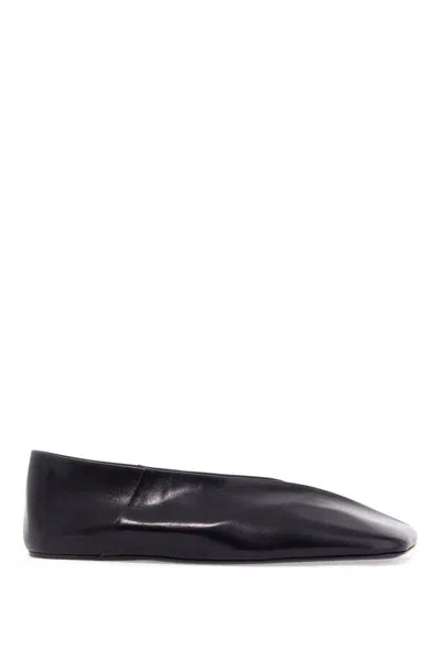 JIL SANDER SQUARE BALLET FLATS