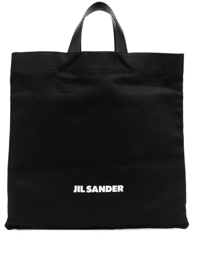 Jil Sander Square Book Tote Bags