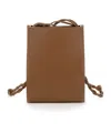 Jil Sander Square Shoulder Bag In Brown